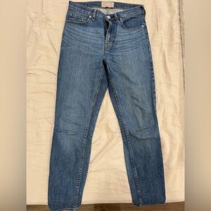 Everlane High Rise Straight Leg Jeans
